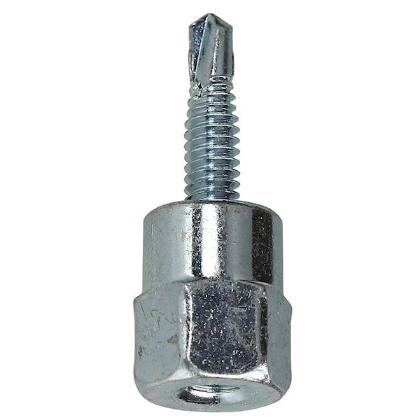Dottie Rod Hanger, Steel, 1/4 in-20 x 1 in Size, 1" L, Carbon Steel Zinc Plated, 100 PK SSM14B - main